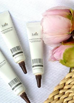 Спа-пілінг  для шкіри голови la'dor scalp scaling spa ampoule