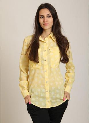 Рубашка желтый (ko-44-70-yellow)