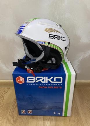 Шолом briko fhxsl freemont white-green1 фото