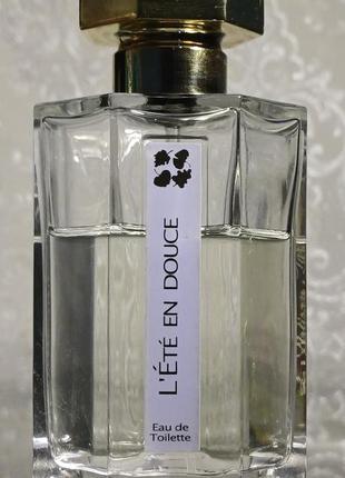 L`artisan parfumeur l`ete en douce (extrait de songe) edt 100мл.