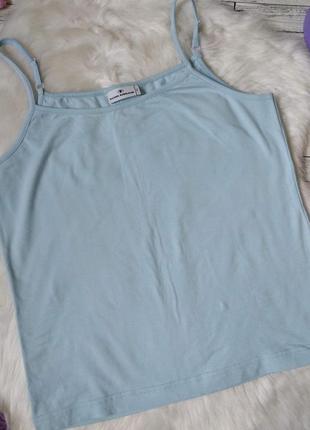 Літня футболка tom tailor жіноча блакитна2 фото