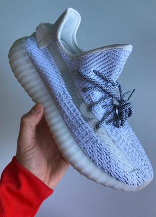 Кроссовки adidas yeezy boost reflective полный рефлектив