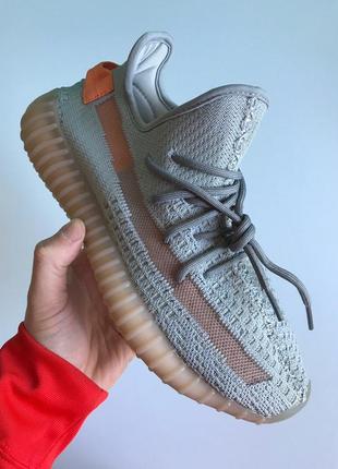 adidas talla yeezy boost 350 v2 grey orange 36рр - 45рр