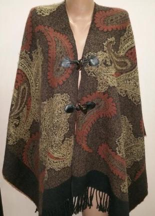 Пончо tu one size  100% крил 132 по горизонтали 160  по вертикали ( длина получается 80 см)