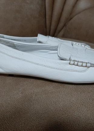 Туфли мокасины из натуральной кожи  marc o polo