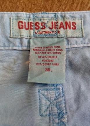 Котоновые бриджи guess jeanc  р.  50 |523 фото