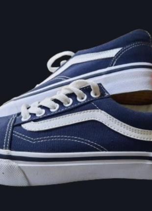 Vans old skool жіночі кеди ,   сині/ підліткові кеди / ванс кеди/ розмір 38-39