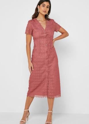 Платье из гипюра mango - s, m, l