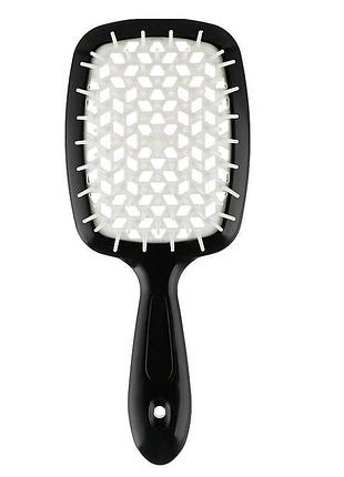 Расчёска superbrush для нарощенных волос. продувная