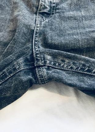 Якісні котонові чоловічі джинси рвані висока посадка esmara6 фото