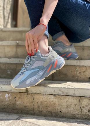 Кросівки adidas yeezy 700 blue кросівки