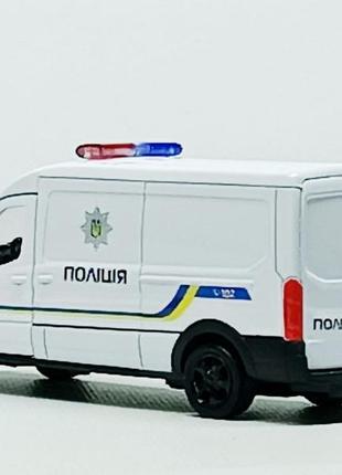 Машинка techno "ford transit van" полиция 250343u3 фото