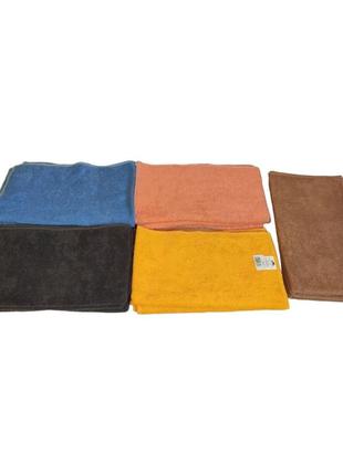 Махровые полотенца 2 сорт ассортимент цветов 3