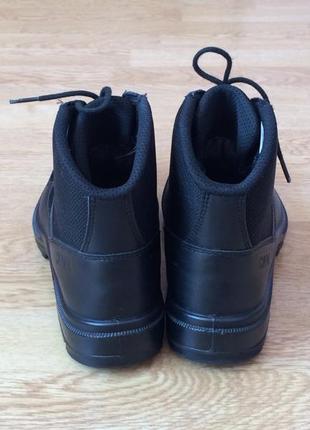 Кожаные ботинки берцы haix с мембраной gore-tex 41 размера5 фото