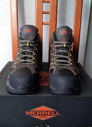 27,5/28см. merrell moab 2 vent waterproof . водонепроникні робочі черевики на широку ногу. оригінал7 фото