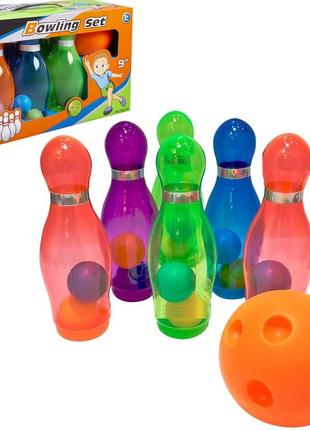 Дитячий боулінг (6 кеглів, куля) топ