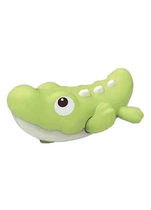 Іграшка для ванної 368-2, заводна 10 см (зелений)1 фото
