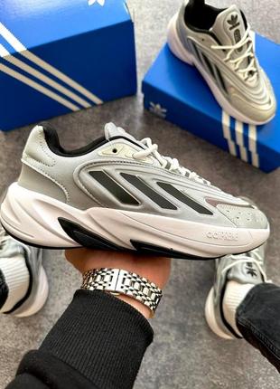 Чоловічі кросівки adidas ozelia silver адидас