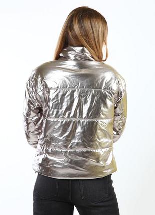 Куртка amazonka серебряный (af-237-silver)3 фото