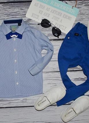 1 - 2 роки 92 см next некст дуже модна фірмова сорочка класика для хлопчика