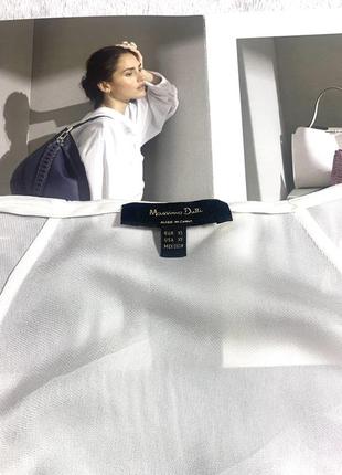 Massimo dutti струящаяся рубашка с оборками на манжетах9 фото