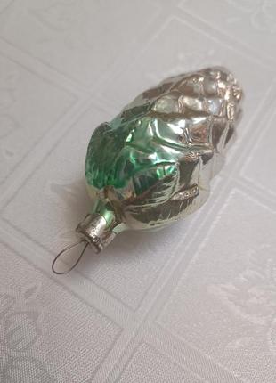 Ёлочная игрушка ссср*шишка*