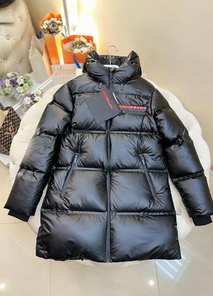 Куртка пуховик prada primaloft1 фото