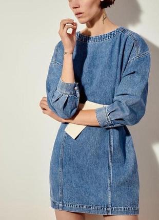 Джинсова сукня zara