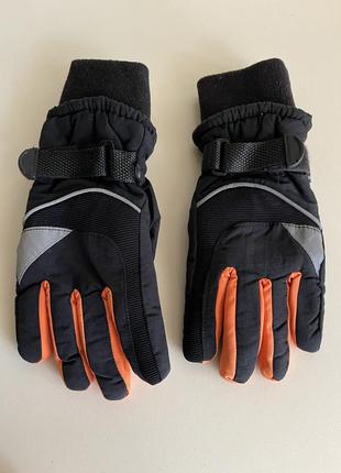 Термо перчатки лыжные перчатки 5-7 лет