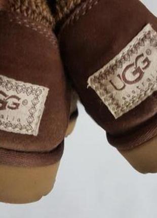 Вязаные угги ugg australia.3 фото