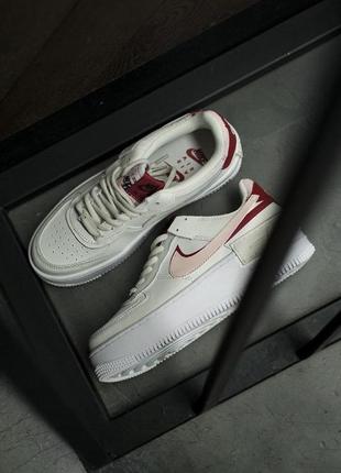 Шикарные женские кроссовки nike air force shadow phantom (36-40)