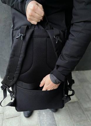 Рюкзак турист, трансформер, большой, черный, для путешествий, туристический8 фото