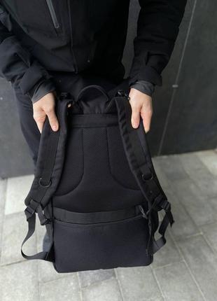 Рюкзак турист, трансформер, большой, черный, для путешествий, туристический8 фото