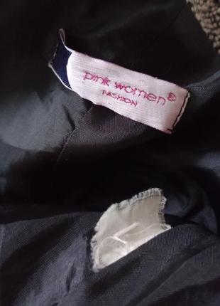 Pink women fashion. стильное брендовое теплое пальто с разрезом сзади шерсть wool классическое2 фото