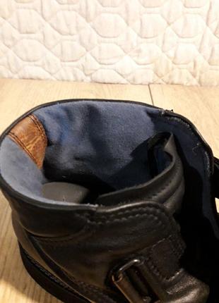 Ортопедические кожаные ботинки, нижняя, 41 размер6 фото