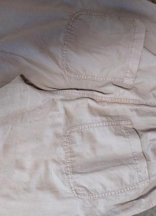 Женские свободные брюки с высокой посадкой zara, s6 фото