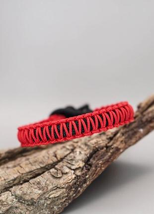 Паракордовий браслет з обплетенням кобра з мікрокорду, колір виробу під замовлення5 фото