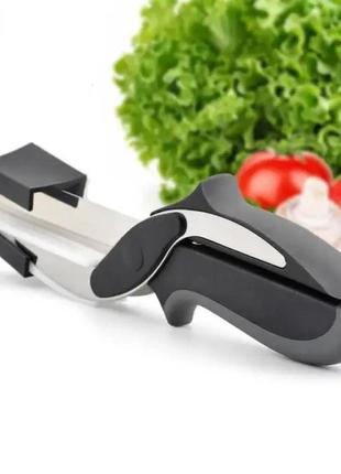 Универсальные кухонные ножницы clever cutter нож-ножницы 3в17 фото