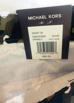 Michael kors чоловічі бавовняні шорти 100% оригінал $89 camo print два розміри {34 и 38 usa)5 фото