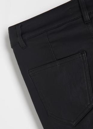 Вощеные брюки, черные, размер 424 фото