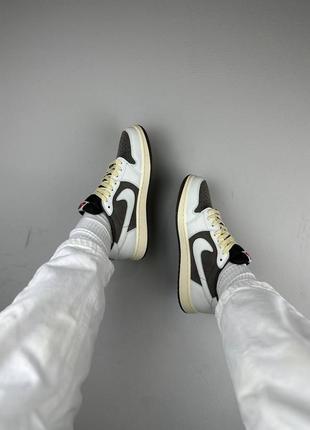 Nike jordan 1 retro low кроссовки8 фото