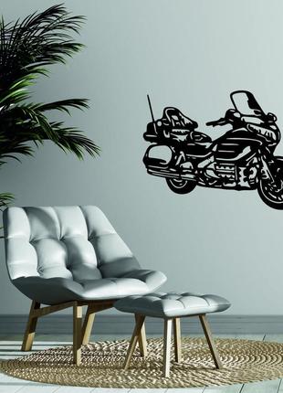 Декоративное настенное панно «мотоцыкл» декор на стену
