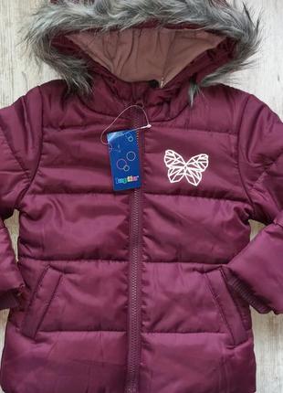 Lupilu® куртка зимняя на девочку 2-3 года, германия.6 фото