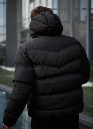 Куртка nike, найк 😍в чорному кольорі, дуже тепла 🔥температурний режим - 20🔥4 фото
