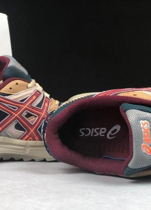 Спортивні чоловічі кросівки asics кольорові на весну літо осінь/яскраві стильні кроси для хлопців для бігу3 фото
