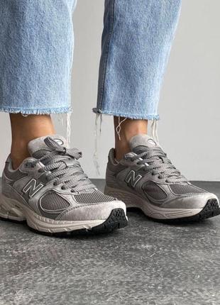 Новые кроссовки new balance 2002 r grey замшевые кроссовки консультболанс 2002 г серое5 фото