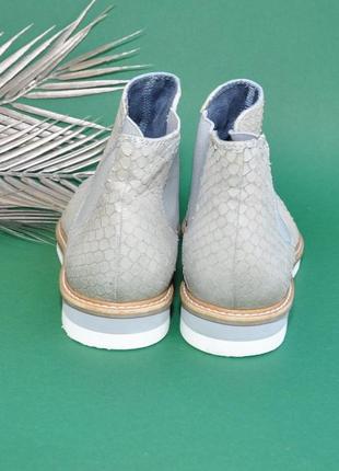 Легенькі шкіряні черевики челсі tamaris німеччина3 фото