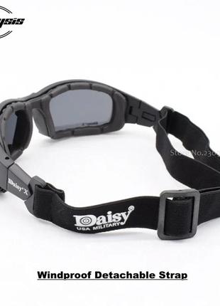 Тактические баллистические очки со сменными линзами daisy лучшая цена на pokuponline