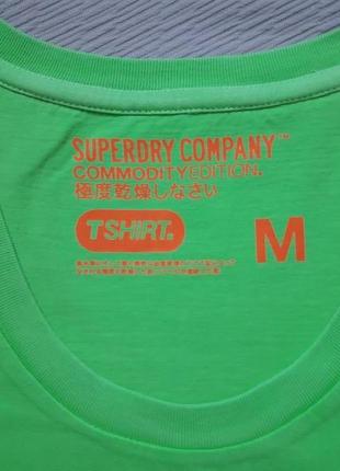 Фирменная хлопковая футболка с логотипом superdry3 фото