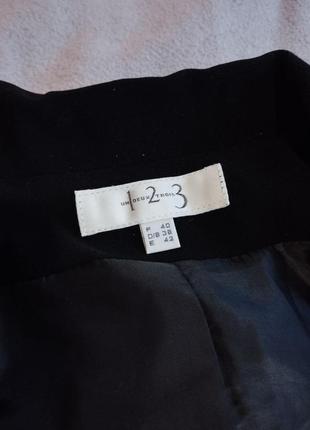 Пиджак классический приталенный короткий3 фото